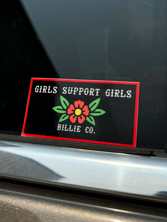 Girls Support Girls Sticker