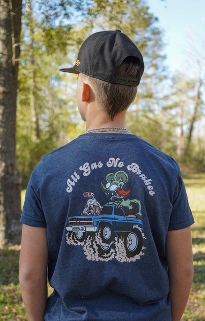 All Gas No Brakes - Youth T-Shirt