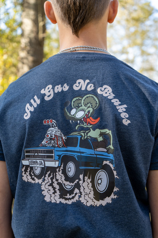 All Gas No Brakes - Youth T-Shirt