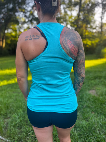 Don't Wait Women's Tank - Tahiti Blue