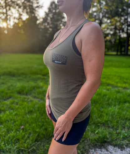 Rally Women's Tank - Military Green
